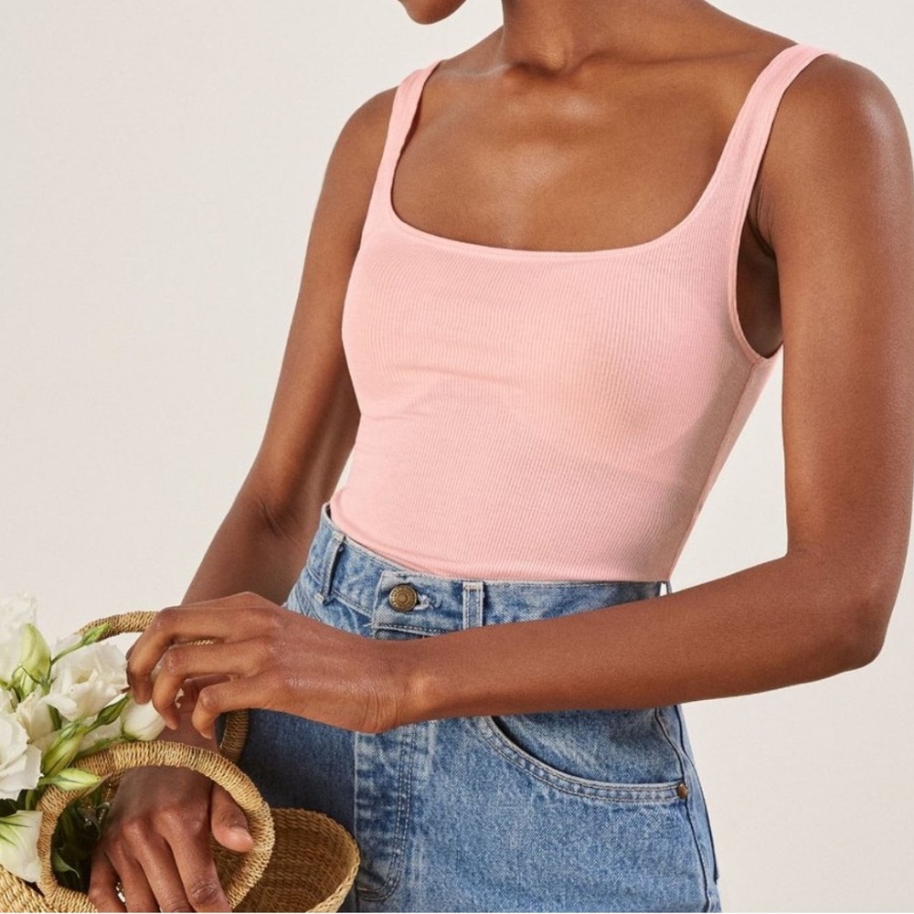 Reformation stormi tank top